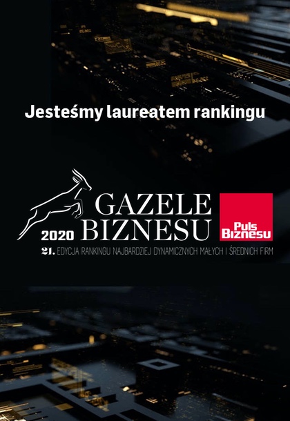 Gazele Biznesu 2020 dla VidiCom Sp. z o.o.