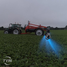 TYRI 1010 RedBeam CLD-611 czerwona lampa robocza LED do opryskiwaczy.