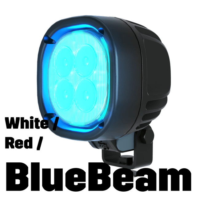 TYRI 1010 Blue/Red/White-Beam lampa robocza LED do opryskiwaczy.